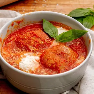Plate of Meatballs